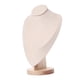 thumbnail image 1 of Joyero Organizador De Soporte De Exhibición Soporte De Cadena De Busto De Madera Blanco Roto L, 1 of 3