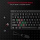 thumbnail image 3 of Teclado inalámbrico RGB para juegos Redragon K580 PRO con 104 teclas, 3 of 9