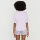 thumbnail image 2 of Pijama Mujer Corto Oversize Vuelos Lila Pandas Corona, 2 of 5