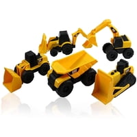 Juego De Camiones De Construcción Caterpillar Cat Mini Machine