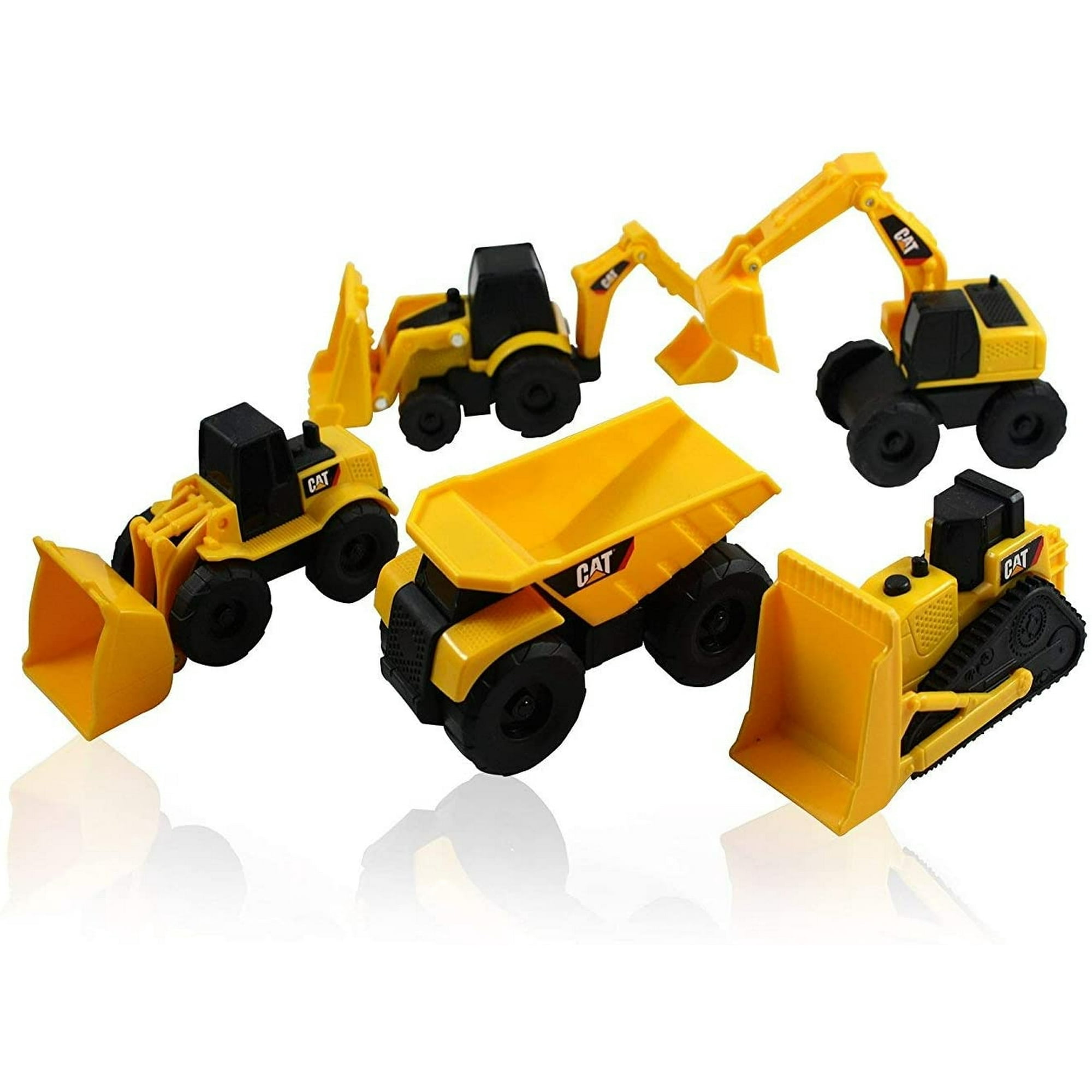 Juego De Camiones De Construcción Caterpillar Cat Mini Machine