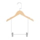 thumbnail image 4 of Perchas De Madera Para Trajes, Perchas Para Pantalones, Gancho Giratorio Resistente Y Duradero Con Clips Para Niños, 4 of 5