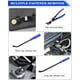 thumbnail image 4 of Kit de herramientas para quitar molduras Poraxy, 19 piezas, para paneles de puertas de automóviles, 4 of 7