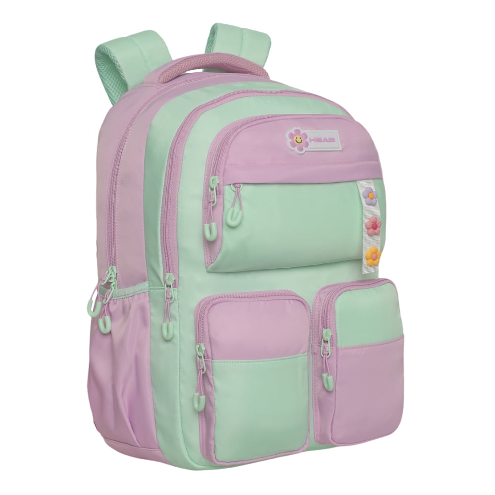 Mochila Mujer Kawaii Twist Block Menta Head