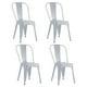thumbnail image 3 of Pack 4 Sillas Tolix Color Blanco Mate, Comedor, Restorant, 3 of 3