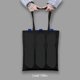 thumbnail image 2 of TOPDesign Paquete de 12 Bolsas Tote de Algodón Negro 41x38 cm, 2 of 7