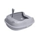 thumbnail image 2 of Bandeja De Arena Para Mascotas Caja De Arena Duradera Contenedor Inodoro A Prueba De Salpicaduras Caja De Arena Para Gatos Gris, 2 of 5
