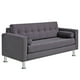 thumbnail image 2 of Sofa Retro 3c Felpa 12 Gris, 2 of 6