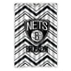 thumbnail image 1 of Cortina de ducha de baloncesto de los Brooklyn Nets, juego de cortina de baño con ganchos, tamaño 48 x 72 pulgadas, 1 of 3