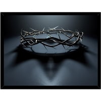 Genérico - Cuadro Decorativo Corona De Espinas Medidas 30X40 Cm