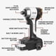 thumbnail image 2 of Kit Destornillador Impacto Inalámbrico Litheli 20 V, 2 of 3