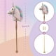 thumbnail image 2 of Peluche con forma de unicornio en forma de palo, caballo, HollyHome, relincho y galopando, 2 of 3
