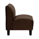 thumbnail image 4 of Set Poltrona Soft 1C Felpa 00 Chocolate, 4 of 5