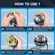 thumbnail image 5 of Ejercitador de mano Torque Ball XMALL Grip, entrenador de fuerza, 5 of 7