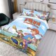 thumbnail image 3 of Pippi Calzaslargas Conjunto de sábanas temático, trío de piezas, cómodo y amigable con la piel, diseño único, regalo de decoración para el hogar para familiares, amigos y fans,173cm *218cm, 3 of 6