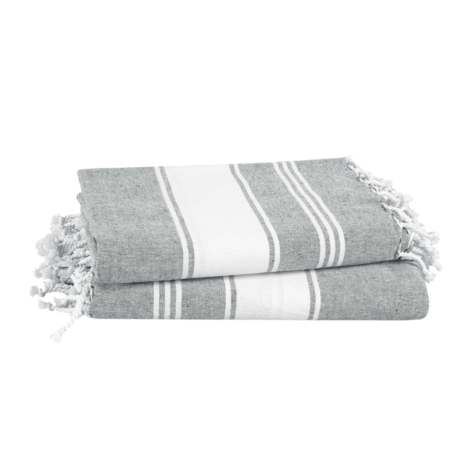 Toalla De Playa Lane Linen, Aleación, 39 X 71 Cm, 2 Unidades, Secado Rápido