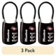 thumbnail image 1 of Candado Master Lock TSA 3 Dígitos Pack 3 Equipaje, 1 of 3