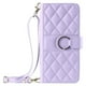 thumbnail image 2 of Funda tipo billetera FOXDOCK para OPPO Reno 12 Pro 5G – Tapa abatible con correa para mujer, 2 of 5