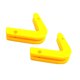 thumbnail image 1 of Estante Para Mancuernas, Soporte De Pared, Organizador, Color Amarillo, 2 Uds., 1 of 5