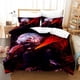 thumbnail image 1 of Tokyo Ghoul Anime Horror Quilt Duvet Cover Set Doona Cover Double3-Piece Bedding Set, 1 of 4