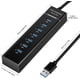 thumbnail image 4 of Hub Usb Adaptador 7 Puertos Notebook Pc Multiplicador Multi multicolor, 4 of 6
