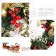thumbnail image 3 of Corona De Navidad Para Colgar Adorno De Puerta Chimenea 30cm - Style 1, 3 of 21