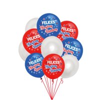 Genérico - Set De Globos Metalizados Diseño Fiestas Patrias 10 Pzas