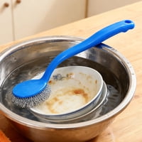 Aileda Escobilla Para Loza Ideal Para Lavar Platos, Ollas Y Más No Mancha Las Manos