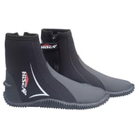 Magideal - Botines De Buceo De Neopreno Premium, Botas De De Neopreno Ejercicio Acuáticos Calzado A Prueba De Frío Unisex Para Buceo, Rafting, Wakeboard, Pe Negro 40 24.5-25