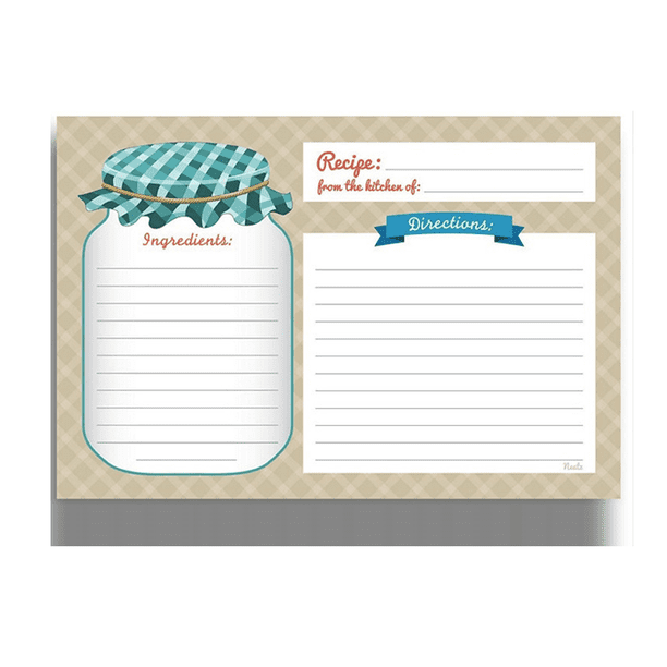 Tarjetas de recetas para novias, tarjetas de recetas de cocina de doble cara, tarjetas de recetas verde salvia, tarjetas de notas para bodas
