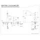 thumbnail image 2 of Grifo de cocina Kingston Brass American Classic GSY7701ACLSP, 2 of 2