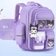 thumbnail image 1 of Sanrio Kuromi Luxury Girls Student Backpack Large Capacity Shoulder Bag Lightweight Fashion Cute Ultra Light Children's Backpack, 1 of 3