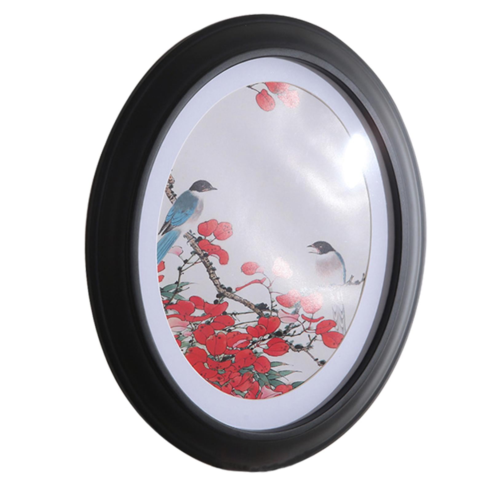 Bothyi - Marco De Fotos De Madera Pantalla Marco De Fotos De Madera, Decoraciones De Montaje En Pared Negro