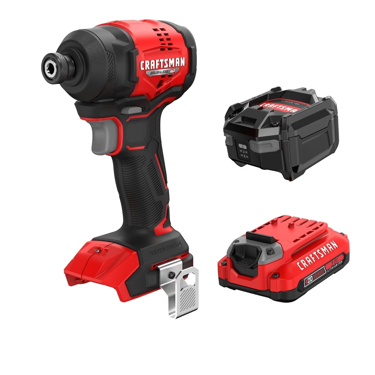 Atornillador Impacto Craftsman V20 Brushless Rp Compacto 20v