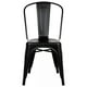 thumbnail image 4 of Silla De Bar Metal Tolix Negro, 4 of 6