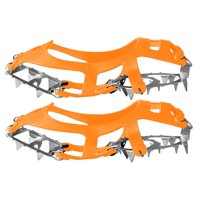 Ioensy - Clavos Para Zapatos Crampones Antideslizantes Duraderos Para Correr Actividades Al Aire Libre Caminar L 40 A 45 Naranja