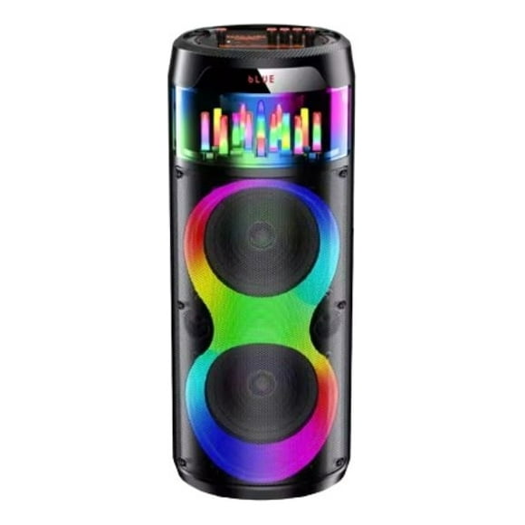 Parlante Portatil Bluetooth Luces Rgb Karaoke Microfono Lau