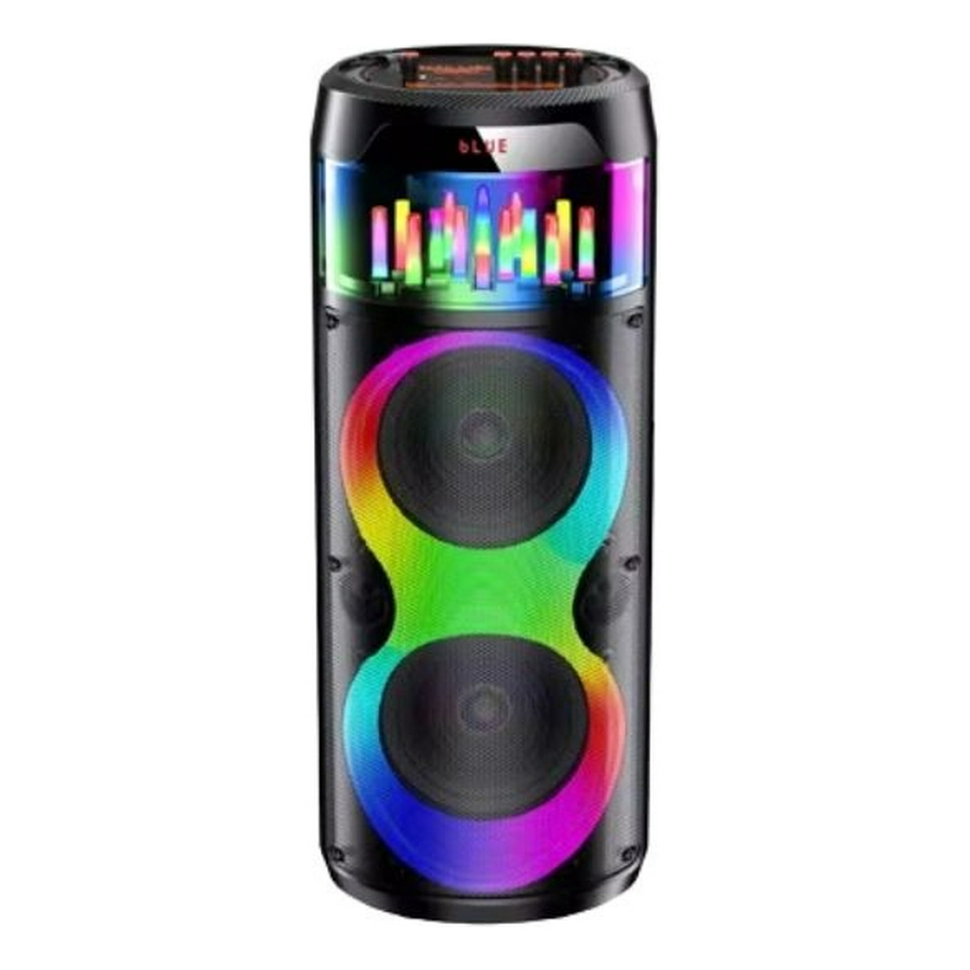 Genérico - Parlante Portatil Bluetooth Luces Rgb Karaoke Microfono Lau