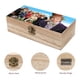 thumbnail image 3 of Willy Wonka Caja Organizadora de Madera Rústica - Caja Decorativa Multifuncional para Escritorio, Hogar, Oficina, Joyas y Manualidades, 3 of 6