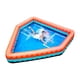 thumbnail image 2 of Placa inflable de béisbol acuático para piscina, patio trasero, con bomba, 2 of 6