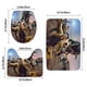 thumbnail image 3 of Juego de Alfombras de Baño Jurassic World Teoría del Caos 3 Piezas, 3 of 6