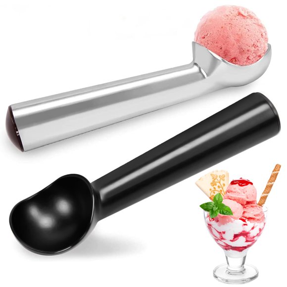 Cuchara para helado HANSGO, antiadherente, anticongelante, aluminio, 7 pulgadas