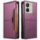 thumbnail image 1 of Funda Billetera para [Xiaomi Redmi 13C] Tarjetero Magnético Soporte Morado, 1 of 6