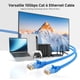 thumbnail image 2 of Cable Ethernet Matters Cat 6, 10 Gbps, 8 pies, azul, paquete de 5, 2 of 9