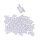 thumbnail image 3 of 100 Pinzas Para Injerto De Jardín, Pinzas Para Enrejado De 3 Mm Para Bonsáis, Flores Y Hortalizas., 3 of 5