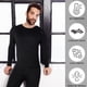 thumbnail image 4 of Ropa interior térmica para hombre, calzoncillos largos, capa base para el frío invernal, 4 of 6