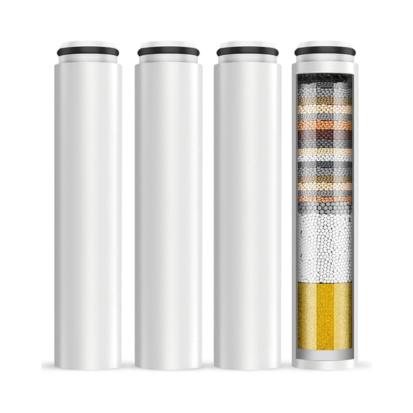 Filtro VeoryFly, paquete de 4 para cabezal de ducha Cobbe