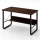 thumbnail image 2 of Escritorio Home Office Industrial – Dark Wood, Reforzado y Estable, 2 of 7