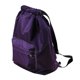 thumbnail image 5 of Mujeres Hombres Nadar Playa Mochila con cordón Paquete de bolsa separada húmeda seca Morado, 5 of 5
