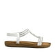 thumbnail image 1 of Sandalia Casual Plana Pedrería Mujer Weide Jn721, 1 of 10